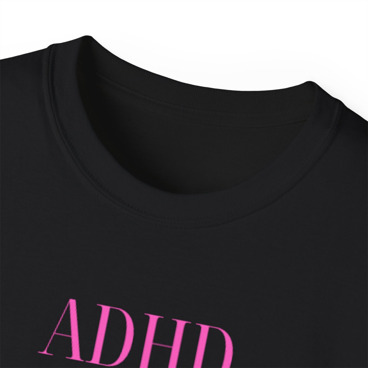 UK ADHD Club Unisex Ultra Cotton Tee, Casual Wear, Supportive Tee, Awareness Merchandise, Gift for ADHD Community, Everyday Comfort