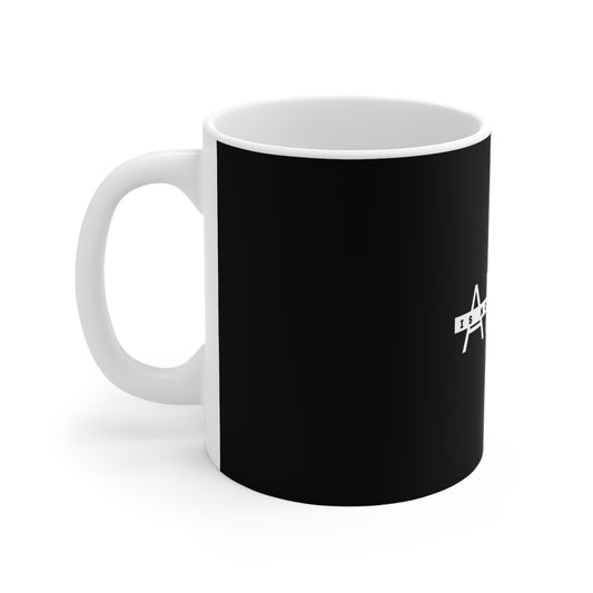 UK ADHD Awareness Mug | Support Mental Health Gift, Coffee Cup, Inspirational Drinkware, Black & White Design, Unique Present