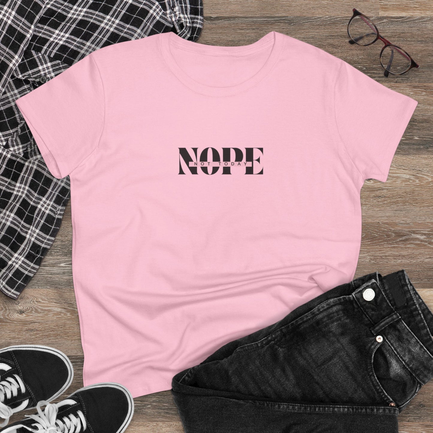 US Women's Cotton Tee - Perfect for Casual Outings, Gifts, Everyday Wear, Birthdays, Celebrations, Pink Tee, Versatile Style