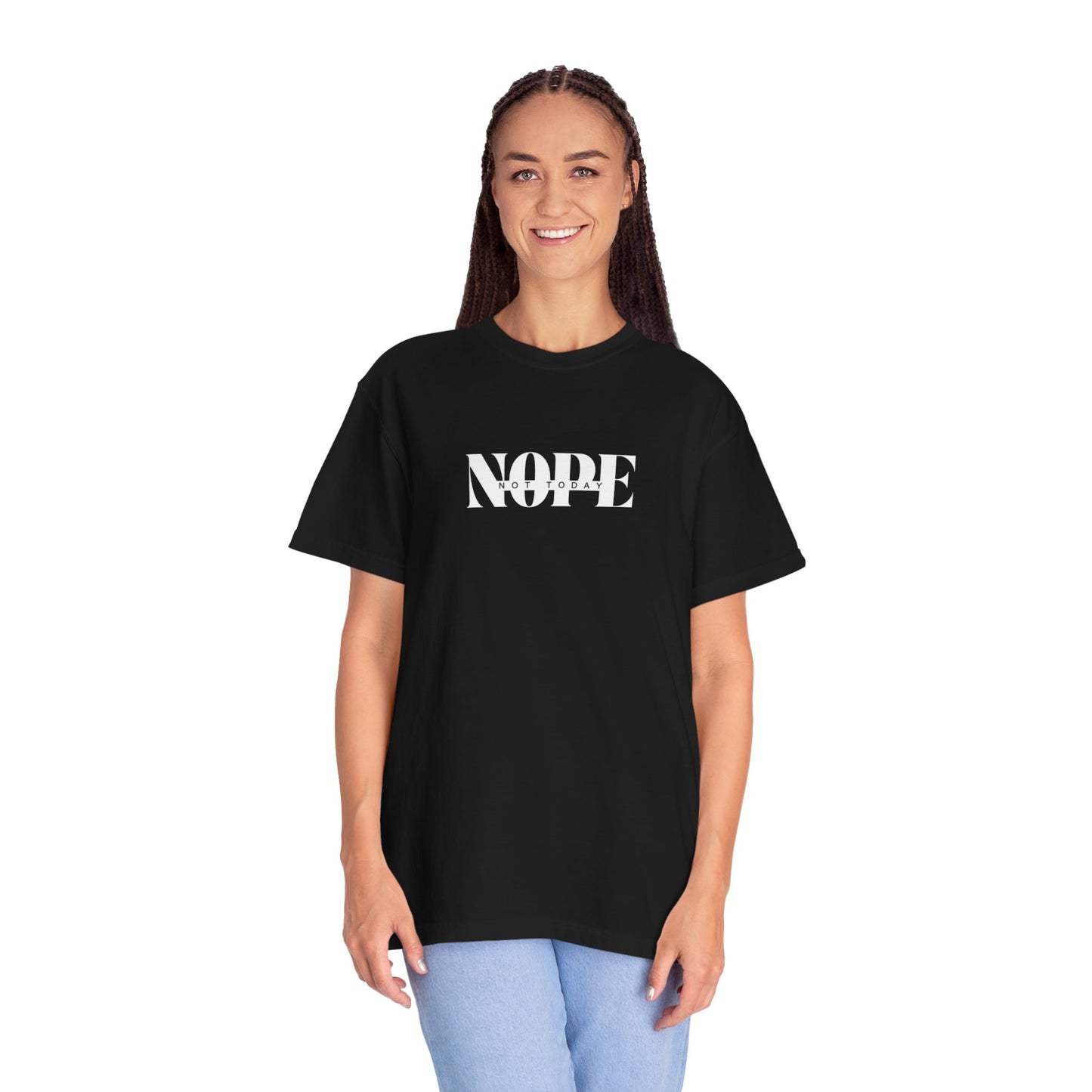 US Unisex Humor Tee - 'NOPE' Graphic T-shirt, Casual Wear, Gift for Friends, Graphic Tee, Funny Shirt, Everyday Style