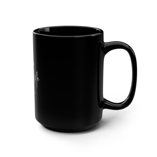 UK Being Me Black Mug, 15oz