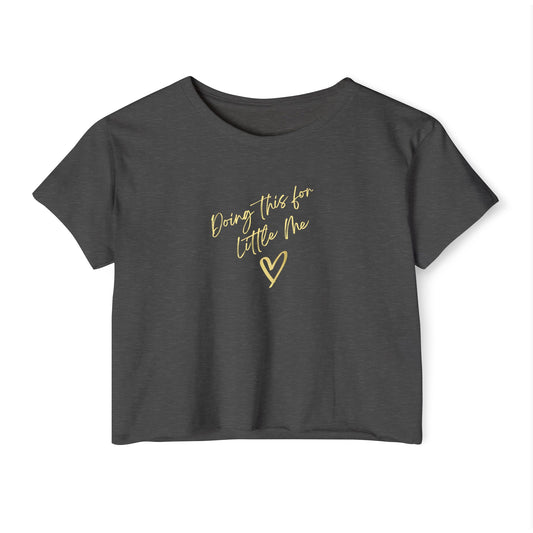 US Bohemian Vibe Crop Top for Women | Festival Wear, Summer Outfit, Gift for Her, Casual Style, Motivational Tee