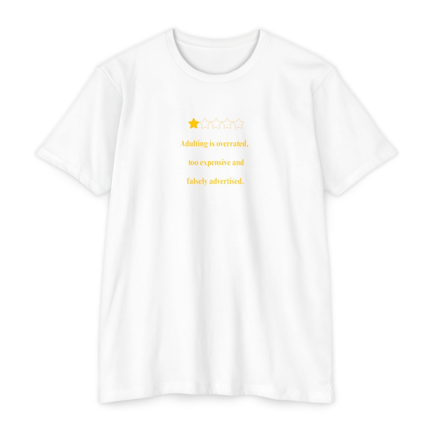 US Unisex Graphic Tee - 'Adulting is Overrated' T-Shirt, Funny Gift for Friends, Casual Wear, Birthday Gift, Comfy Jersey Shirt