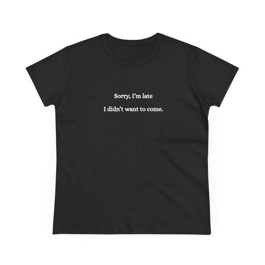 US Casual Graphic Tee, Funny T-Shirt for Women, Statement Top, Gift for Friends, Relaxed Fit Cotton Shirt